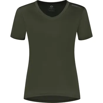 Cyklo nářadí Dámské funkční triko Rogelli PROMOTION Lady, army khaki L