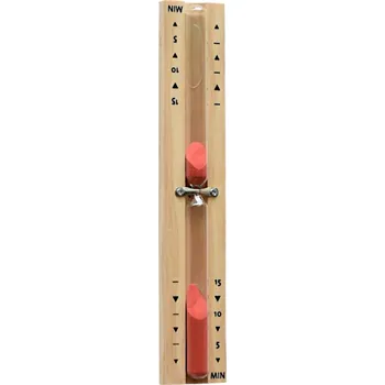 Boluo BS99-RED přesýpací hodiny do sauny