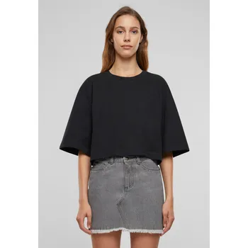 Dámské tričko Dámské tričko Heavy Organic Oversized Cropped černé Urban Classics šedá 3256374
