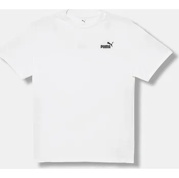 Chlapecké tričko Dětské bavlněné tričko Puma ESS Small No. 1 Logo 684920 bílá 00X, vel. 164