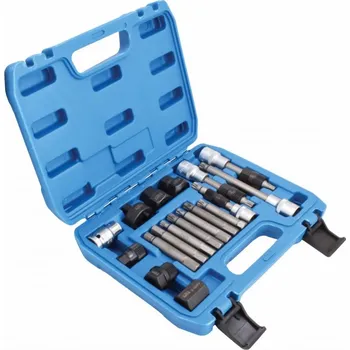 Sada nářadí SATRA Sada klíčů na volnoběžky alternátorů (18 dílů) – Bosch, Valeo, Renault