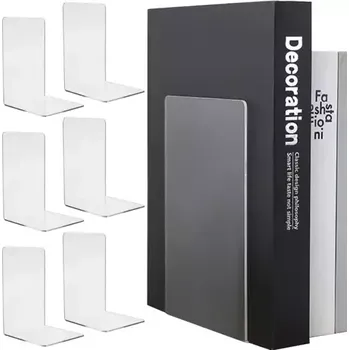 Knižní policová zarážka – sada 6 kusů