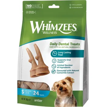 Pamlsek pro psa WHIMZEES parohy S 360g
