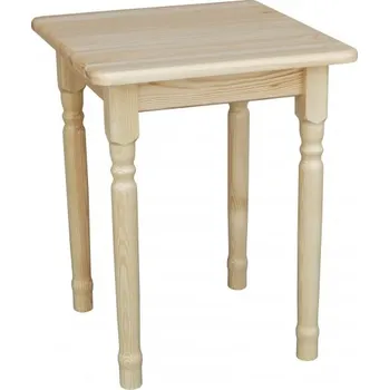 Jídelní stůl Max-i Jídelní stůl masiv borovice VM-07 (60x60) Zvolte barvu:: surové dřevo