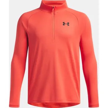 Chlapecká mikina Under Armour Chlapecká mikina UA Tech 2.0 1/2 Zip-RE 1363286-690 Červená YMD