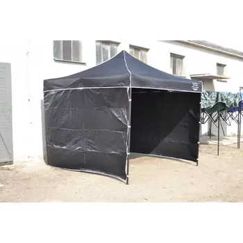 Zahradní altán JAKS Nůžkový stan profi 2 x 2 m černý