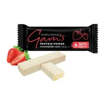 Gam's Proteín Power Tyčinka Jahoda 40g