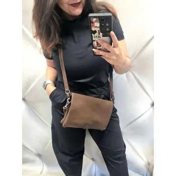 Crossbody Paulo Bags sporty Barva: Hnědá