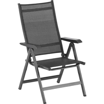 KETTLER KETTLER BASIC PLUS polohovací, hliníkové křeslo - antracit / antracit