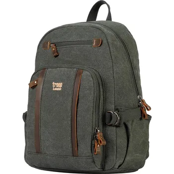 Městský batoh Značkový středně velký městský batoh zelený (GTB827)