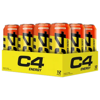 Iontový nápoj Cellucor C4 Explosive Energy Drink 12 x 500 ml orange slice