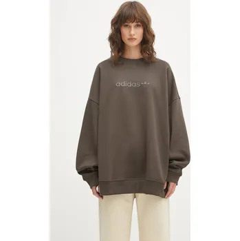 Dámské oblečení Mikina adidas Originals Ess Lin Crew, XS, zelená, 87X