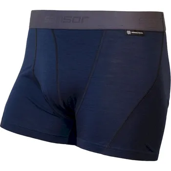 Boxerky Pánské trenky Sensor Merino Active Velikost: L / Barva: tmavě modrá