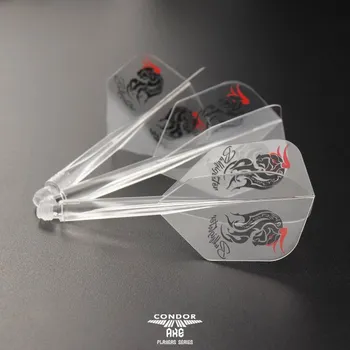 Příslušenství pro šipky Letky CONDOR AXE BULLFIGHTER Jose de Sousa player model small No6 Clear Velikost: vel.M 27.5mm