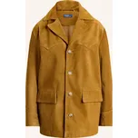 Polo Ralph Lauren Dámská Kožená Bunda, hnědá, 40