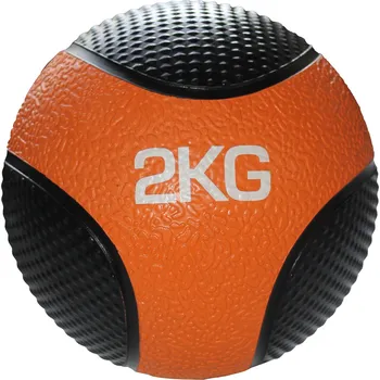Medicinbal Merc sport Medicinální míč SUPER – 2 kg, gumový oranžový Cena za odběr více kusů: 11 a více kusů