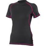 LASTING merino tričko ZITA - dámské - černé Velikost: S