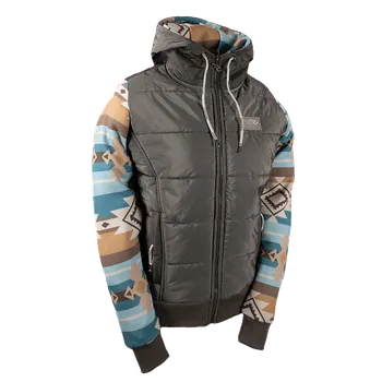 Dámská mikina RANCHGIRLS Dámská bunda Pro Shield "CAYLA" aztec/teal Velikost: XXL