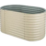 Blumfeldt Rondabox 160x80x80 cm Vyvýšený záhon Krémová (10031114)