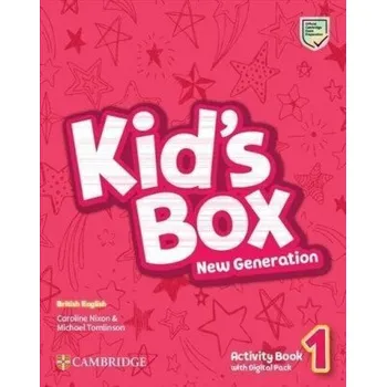 Anglický jazyk Kid´s Box New Generation 1 Activity Book with Digital Pack - Caroline Nixon, Michael Tomlinson