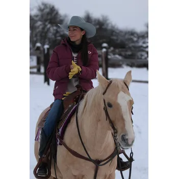 RANCHGIRLS Dámská outdoorová zimní bunda "MADISON" nude Velikost: L