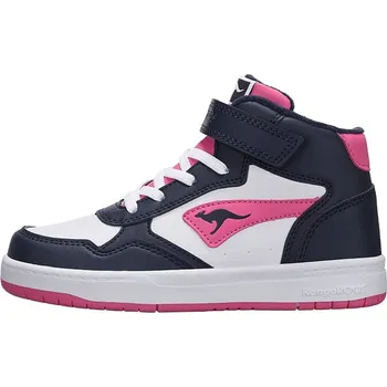 Dívčí tenisky Boty Kangaroos Dunkelblau/ Weiß/ Pink 8923801 33