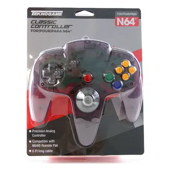 Herní konzole Teknogame N64 Controller Clear Purple