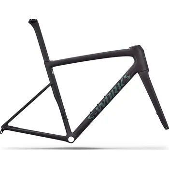 rám kola Specialized S-Works Tarmac SL8 Frameset - rtp raw carbon/gloss premium fjord 52