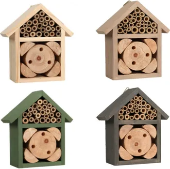 Krmítko pro ptáka Dům/hotel pro hmyz dřevěný mix 15cm