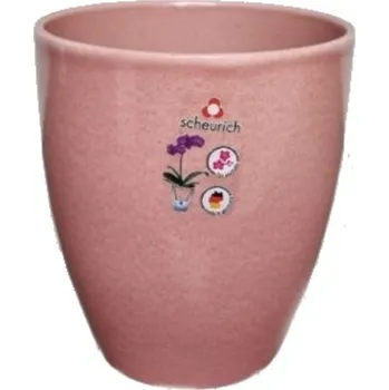 Obal na květináč Obal na květináč keramický na orchidej ROSEA 620 růžový 15cm