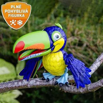 omalovánky Maluj 3D | Tukan Toník – Kreativní sada 3D omalovánky s barvami a štětcem