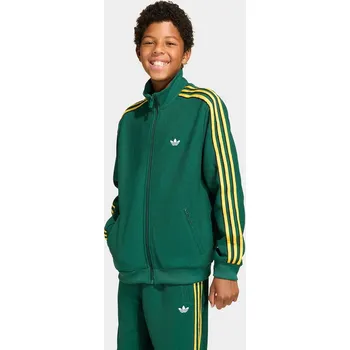 Chlapecká mikina Dětská mikina adidas Originals KD7821 zelená 77X, vel. 176