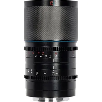 Objektiv SIRUI Saturn 75mm T2.9 1.6x Carbon Fiber Full-frame Anamorphic RF Mount (Blue Flare)