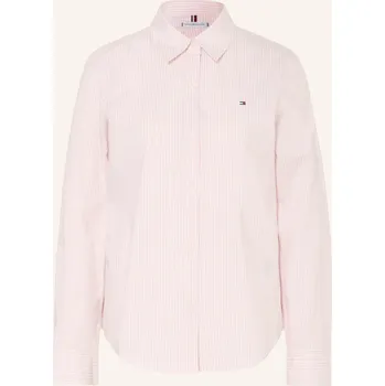 Dámská halenka Tommy Hilfiger Dámská Košilová Halenka, bílá / starorůžová, 42