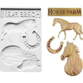 Přisada na vaření a pečení Silikonová formička kůň 20x12,5cm - Cakesicq | Cukrářské potřeby