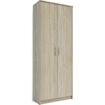 Šatní skříň Kancelářská skříň policová 73×186 OFFICE 2 dub sonoma