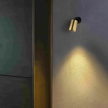 Nástěnné svítidlo STAN nástěnné bodové svítidlo, zlatá - FARO