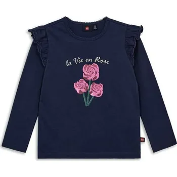 Dívčí tričko LEGO Dunkelblau 8396806 116