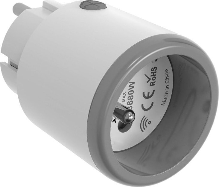 VAR CEL-TEC ZÁSUVKA CHYTRÁ SMART SOCKET A2Z-C ZIGBEE TUYA 16A, MĚŘENÍ ENERGIE CZ 2308-208