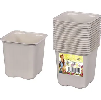 Sadbovač Květník sadbový NATUR 8x8x8xcm 15ks