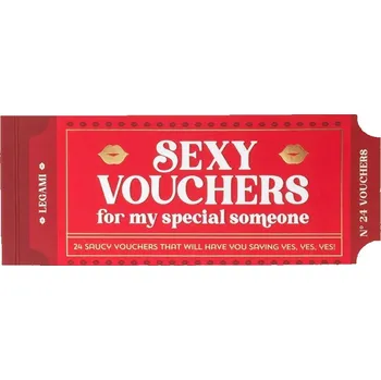 Party dekorace Legami Book Of 24 Vouchers - Gift Vouchers - En - Spicy
