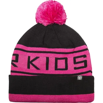 Čepice Dětská zimní čepice COLOR KIDS-Switter Hat-Pink Růžová 54 cm