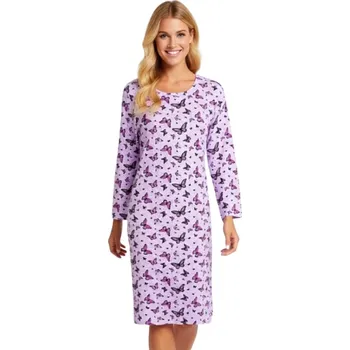 Dámská noční košile Dámská Noční Košile FOLTÝN DKHL 316 Velikost: 6XL, Materiál: Dlouhý rukáv