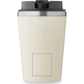 Jednorázové nádobí Pohárek s keramickým vnitřkem 3 TAMPONOVÝ TISK (MAX. 1 BARVA, 40X35MM) 1 barva 100 BACK LOWER