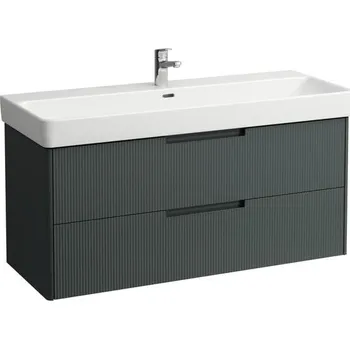 Koupelnový nábytek Laufen Juna Skříňka pod umyvadlo 117 cm, šedá traffic H4115421092661