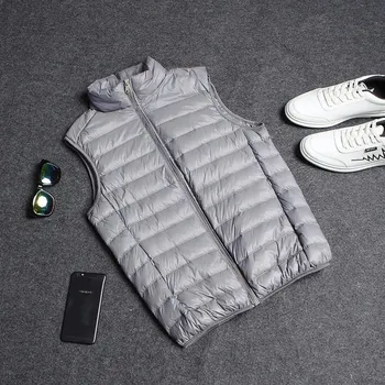 Pánský zimní kabát Best Fashion Pánská lehká zateplená bunda s kapucí na zimu Velikost: 2XL, Barva (Varianta): Grey 2