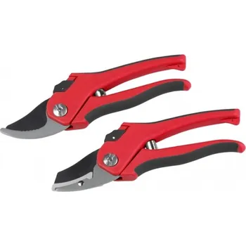 Zahradní nůžky Nůžky zahradní BYPASS + nůžky kovadlinkové sada 2ks