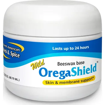 Masážní přípravek North American Herb & Spice | Multifunkční balzám - OregaSHIELD - 50 ml na uvolnění namožených svalů, bolavé klouby, modřiny, bolesti hlavy, ucpaný nos - 50 ml