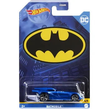autíčko Batmobile modrý - Hot Wheels Batmobile blue - model auta