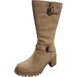 AZA Dámské kozačky 018 1201 Camel Velikost: 39